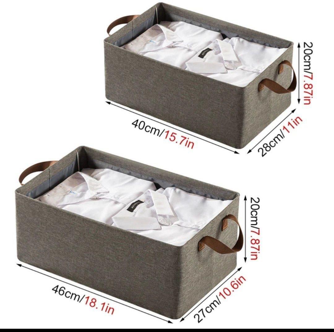 Boîte de rangement rectangulaire au design moderne et élégant – Pour une organisation pratique et stylée