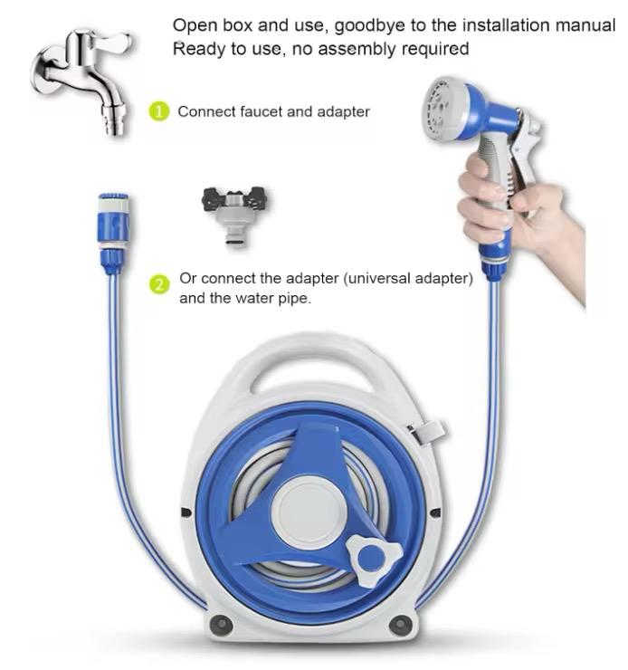 Tuyau d'arrosage de 15 mètres – Durable et pratique