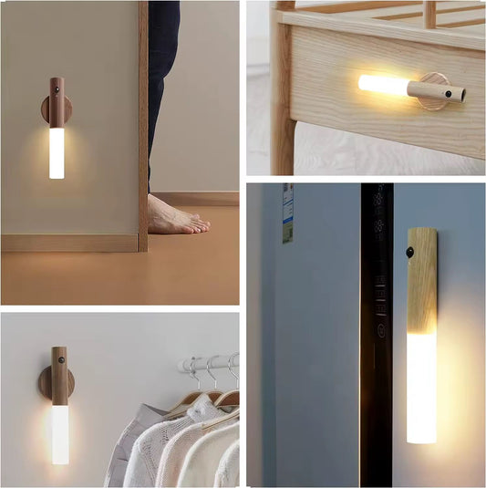 Lampe de nuit LED intelligente – Design moderne avec capteur de mouvement