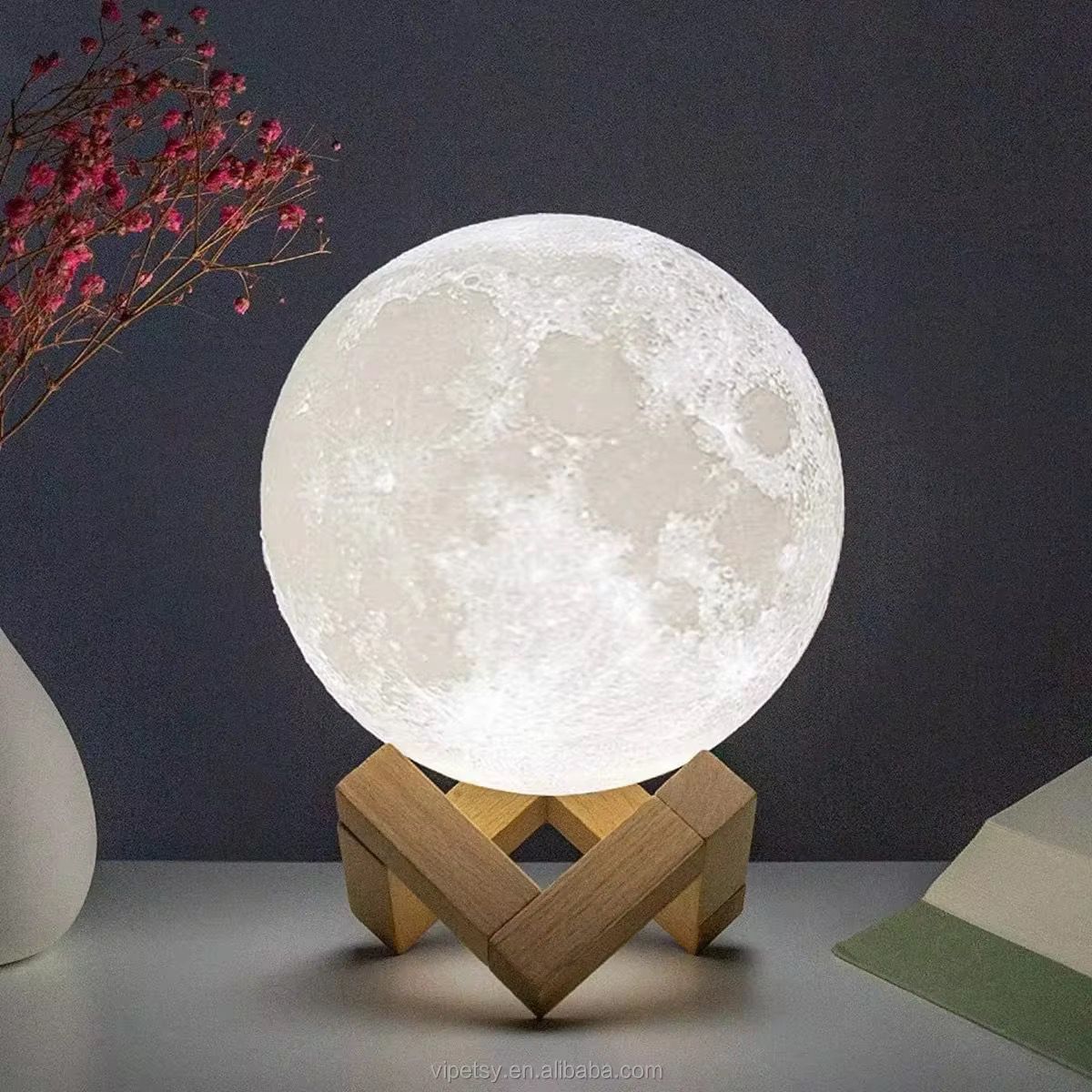 Lampe Lune 3D – Éclairage magique et multi-couleurs