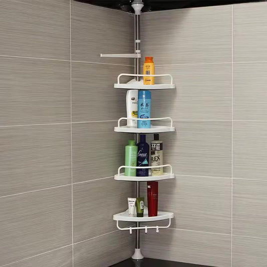 Étagère de salle de bain en plastique et inox – la solution idéale pour organiser votre salle de bain avec style et efficacité